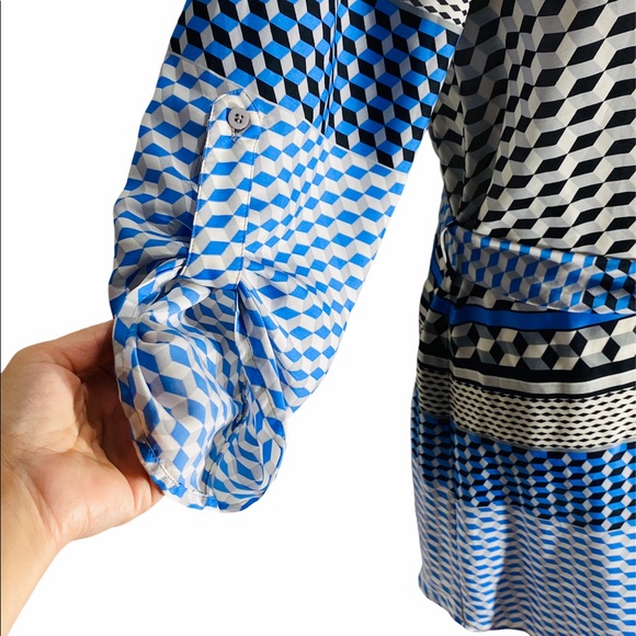 NWT**Gorgeous Belted Shirt Dress**Small - Picture 7 of 11